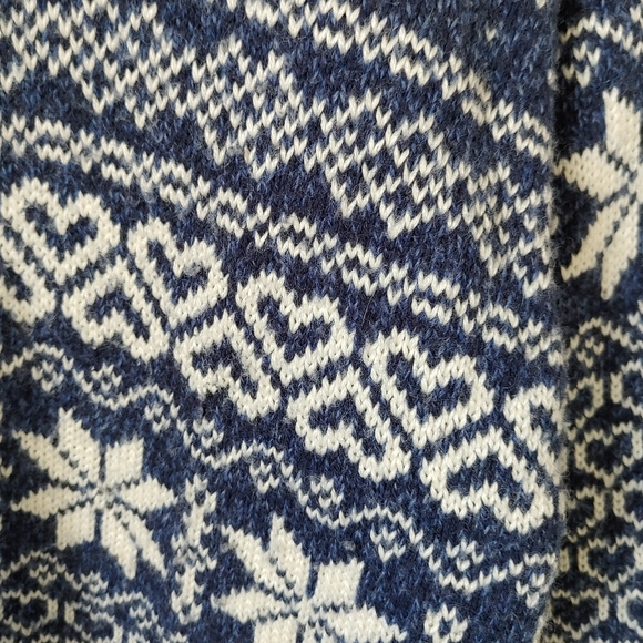 Vintage Northern Reflections Knit Cardigan Sweater Nordic Fair Isle Size Medium - Picture 8 of 10